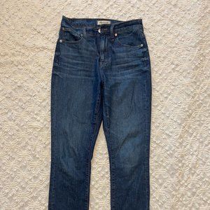 Madewell high rise slim boyjean